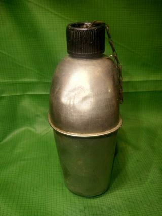 Authentic Vintage WWII U.  S.  ARMY Military Canteen / VOLLRATH 1943 4