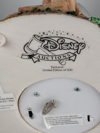 Rare Disney Lion King Musical Snow Globe Lamp 10th Anniversary LE 500 11