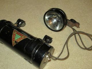 Vintage Delta Battery Can / Head Light Streamline Electric Tube Balloon Bicycle
