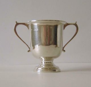 A Vintage Sterling Silver Trophy Cup With No Engravings Birmingham 1929 64 Grams 2