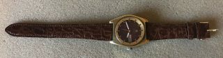 Men ' s Automatic Vintage Tissot Seastar gold plated wrist watch 6