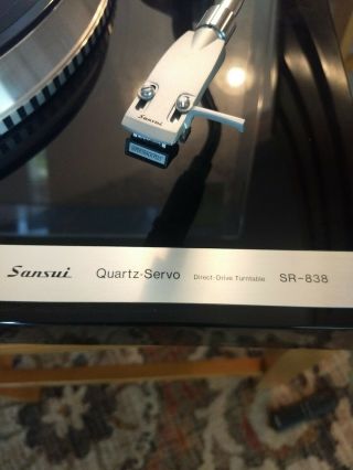 Sansui SR - 838 Turntable Vintage 4