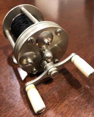 Very Rare,  Vintage Blue Grass Reel No.  3 Reel,  Circa.  1899