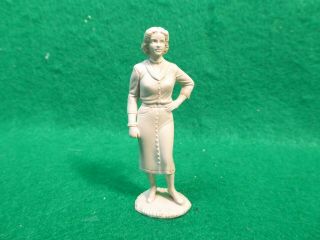 Vintage 1960s Marx Dollhouse Family Mother Figure In Cream