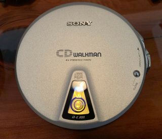 Rare SONY CD WALKMAN D - EJ01 20th ANNIVERSARY SLIDING LOADER Near Perfect 3