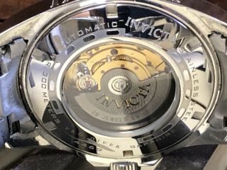 Invicta Pro Diver 4469 Swiss Made Automatic Mens Watch SW200 MOP Dial Sapphire 4