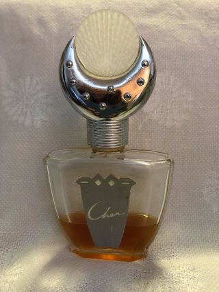 Vintage 1988 Cher Uninhibited Large 3 Oz Eau De Toilette Perfume