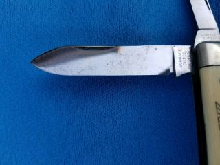 Vintage Schrade Cutlery Co.  Walden N.  Y.  Advertising 2 Blade Pocket Knife 4