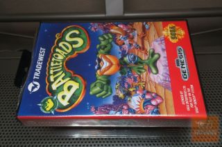 Battletoads (sega Genesis 1991) Factory - Ultra Rare - Ex
