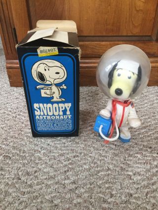Vintage 1969 Snoopy Astronaut Doll W/original Box - Determined Productions