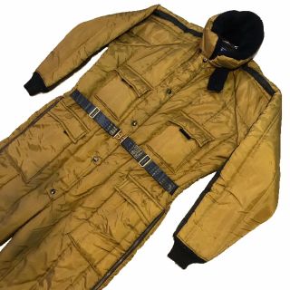 Vintage 70’s Foremost Gold Snowmobile Suit Jc Penny Jacket Mens Xl Tall 46 - 48