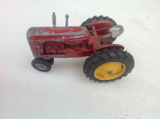 Vintage Reuhl Massey Harris 44 Tractor Farm Toys Rare Tru Scale Detailed Ruehl