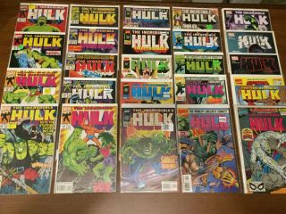 Vintage Incredible Hulk Comic Books By Marvel 402 - 460,  Annuals Copper Age 049