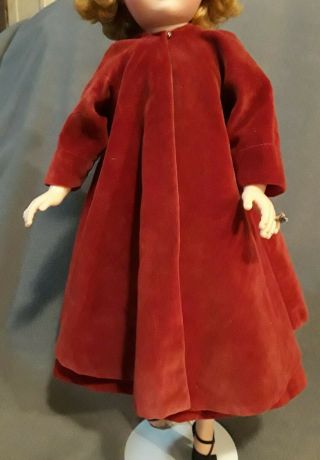1950 ' s Vintage Velvet Coat And Dress For Madame Alexander Cissy Doll 2