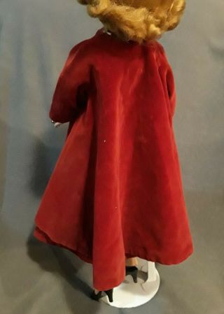 1950 ' s Vintage Velvet Coat And Dress For Madame Alexander Cissy Doll 3