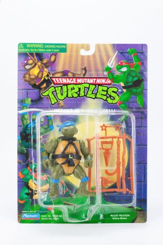 Vintage 1998 Rare Teenage Mutant Ninja Turtles Leonardo Katana Blades Afa Level