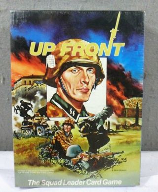 Vintage 1983 Factory Avalon Hill Game Up Front Ww2