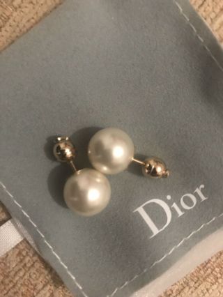 Dior Tribales Earrings In Gold Finish Mini Version - Fine Costume Jewellery