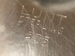 Lunt 375 Sterling Silver Julep Cup - 3” - Golf Trophy Cup 1991 103g Scrap? 3
