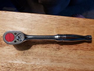 Very Rare Vintage Snap - On 1/2 " Drive Ratchet 7.  5 " Red Head Sf730 Near Used?