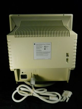 Apple Multiple Scan 15 CRT Display Monitor M2943 For Macintosh Mac Vintage 4
