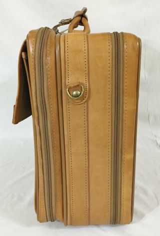 Vintage Hartmann Leather Messenger Carry On Laptop Bag w/Keys Multipurpose 4