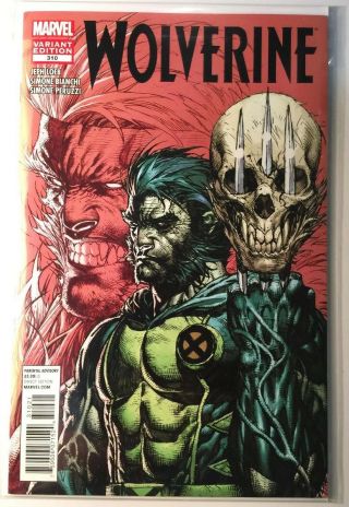 Wolverine 310 1:100 Platt Variant Marvel Comics Book Incentive Rare