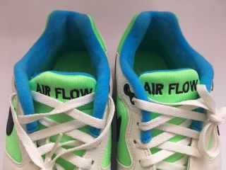 NIKE AIR FLOW TZ CACTUS GREEN Sneakers.  Tier Zero Tonal,  Running,  Retro,  VTG 7