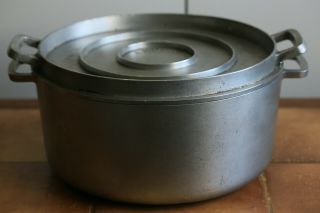 Rare Vintage Aluminium Ardor Stockpot France 3.  5mm 11.  8inch 8l /8.  45qrt 
