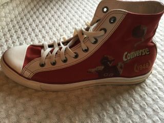 Vintage Converse Chuck Taylor Embroidered Limited Edition 68 Of 75,  Nwob Size 12