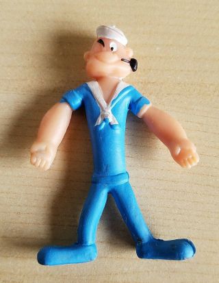 Vintage 1968 Lakeside Toys Mini Flex Popeye The Sailor Man