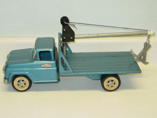 Vintage Tonka Power Boom Truck,  Loader,  Pressed Steel Toy,  1960