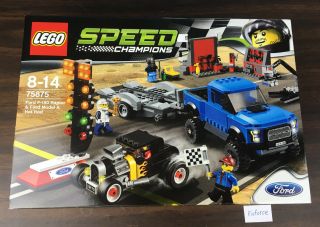 Lego Speed Champions 75875 Ford F - 150 Raptor & Ford Model A Hot Rod (, 2016)