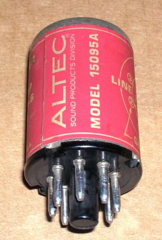 One Vintage Altec Peerless 15095a Line/microphone Input Transformer -