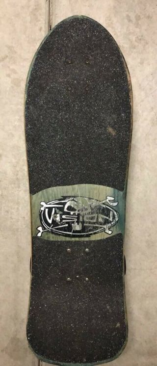 Vintage 1988 Vision Shredder Too Skateboard Complete Venture Trucks 3