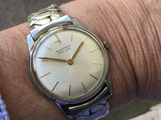 Interesting Vintage S/s Gruen / Blancpain Mans Franken Watch