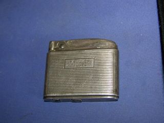Vintage Sterling Silver Ronson Adonis Pocket Lighter Pat.  1952
