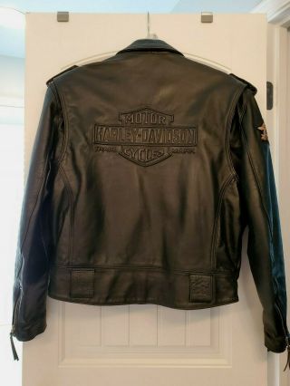 Vintage Harley Davidson Leather Jacket,  Size L