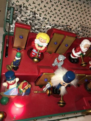 Santas Musical Toy Chest Mr Christmas 35 Songs Animated 1994 Vintage 3