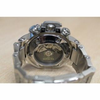 Invicta Men ' s Rare 5835 Subaqua Swiss Automatic Chrono Silver Dial Steel Watch 5