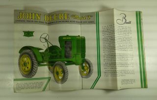 Vintage 1937 JOHN DEERE Model 