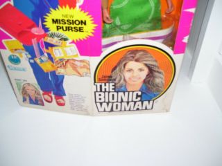 MISB LIMITED ED 1977 LIMELITE BIONIC WOMAN SIX MILLION DOLLAR MAN KENNER RARE 5