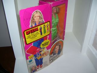 MISB LIMITED ED 1977 LIMELITE BIONIC WOMAN SIX MILLION DOLLAR MAN KENNER RARE 7