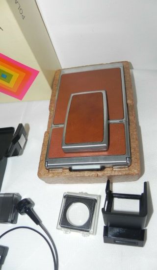 Vintage Polaroid SX70 Land Camera 1972 & ACCESSORIES 3