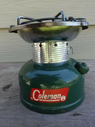 Vintage Coleman Model 501 Lightweight Backpack Compact Camp Stove Date 12/61
