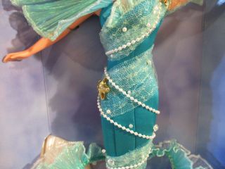 Disney The Little Mermaid Aqua Fantasy Ariel Barbie Doll Film PremierEdition 5