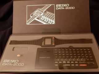 Seiko Data - 2000 Smart Watch With Keyboard (vintage)