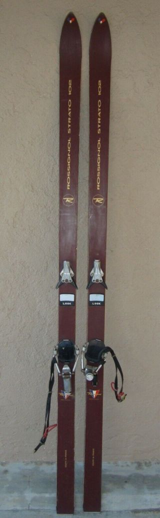 Rossignol Strato 102 Skis 200cm With Look N17 Bindings