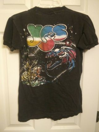 Vintage Yes Show Double Sided Screen Print Shirt M 3