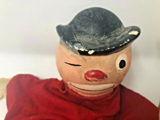 Attic Find Vintage/antique Ceramic? Head Hand Puppet - - Unknown Character ?